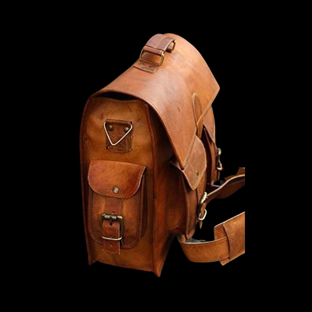 Leather Vintage Messenger Bag